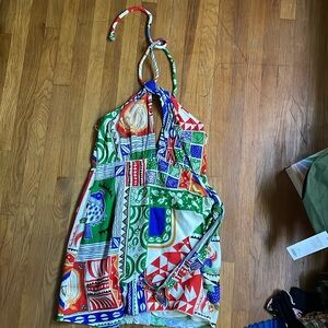 Farm Rio Halter Top Dres in S
